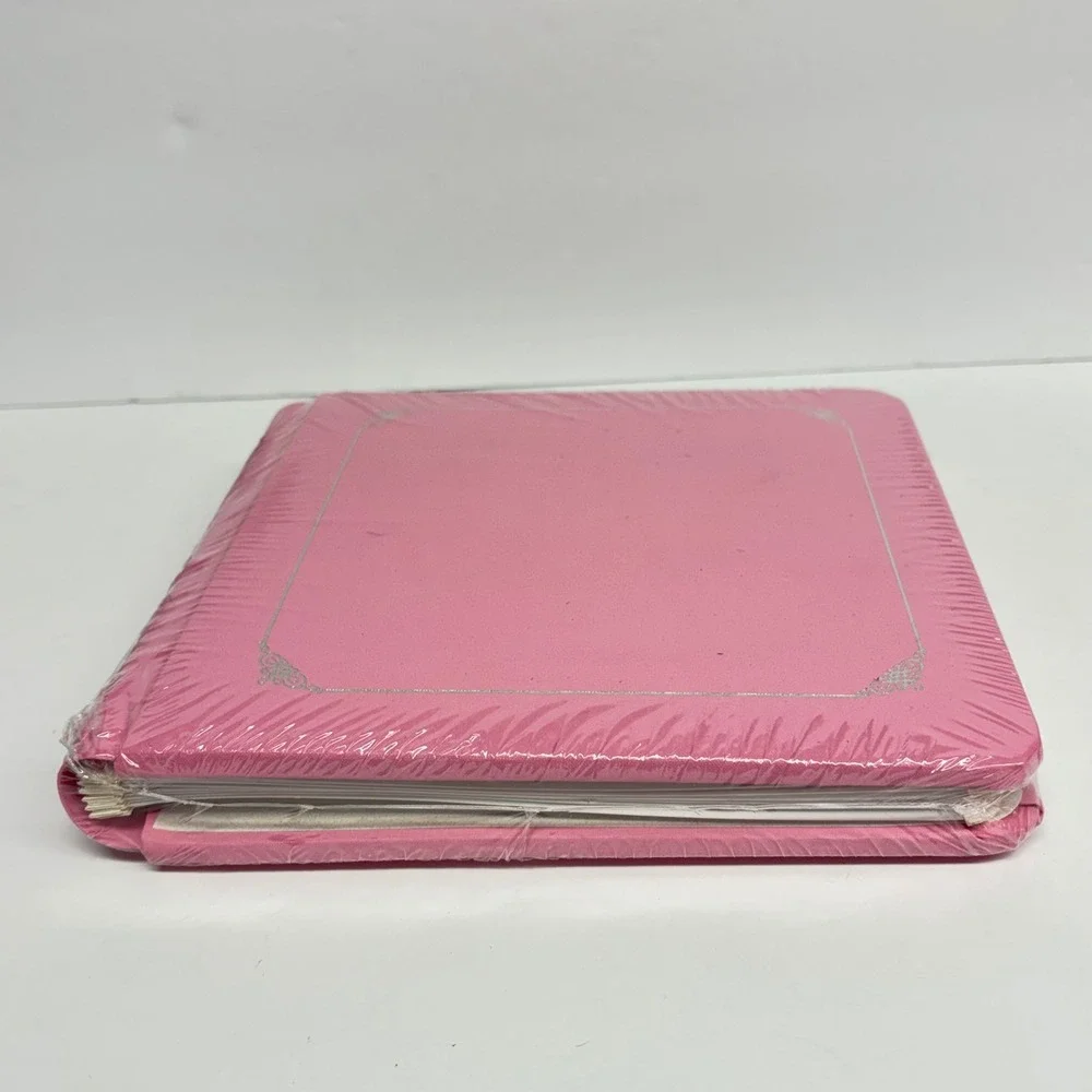 Creative Memories Small Pink Scrapbook with Pages 7x7 New